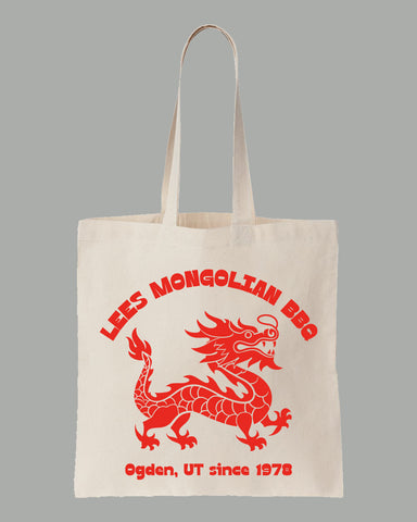 Lee's Mongolian Summer Tote 2025 - Red Dragon