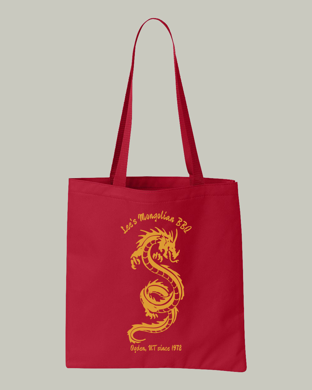 Lee's Mongolian Summer Tote 2025 - Gold Dragon