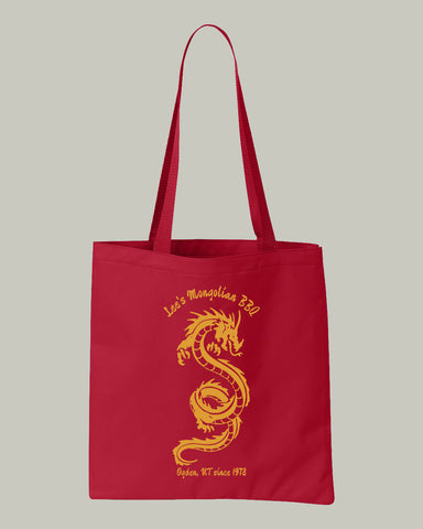 Lee's Mongolian Summer Tote 2025 - Gold Dragon