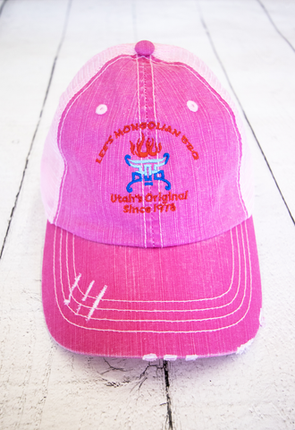 Lee’s Vintage Trucker Hat - Pink